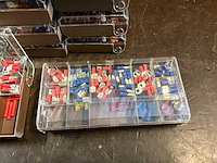 Assortimentdoos met geïsoleerde kabelschoenen (10x) - afbeelding 2 van  2