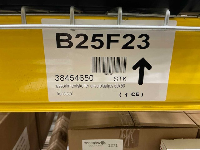 Assortimentkoffer uitvulplaatjes (4x) - afbeelding 3 van  3