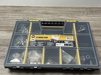 Assortimentsdoos incl. inhoud bestaande uit o.a. schroeven, kabels & stekkers - afbeelding 1 van  3