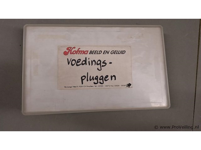 Assortimentsdoos incl. voedingspluggen - afbeelding 3 van  3