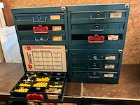 Assortimentskoffer 32x25cm + inhoud + ladebox (12x) - afbeelding 1 van  3