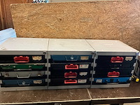 Assortimentskoffer 32x25cm + inhoud + würth ladebox (9x) - afbeelding 1 van  3