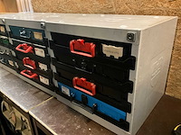 Assortimentskoffer 32x25cm + inhoud + würth ladebox (9x) - afbeelding 3 van  3