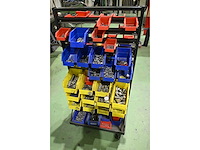 Assortimentswagen inclusief inhoud (rvs) bevestigingsmaterialen - afbeelding 3 van  4