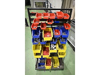 Assortimentswagen inclusief inhoud (rvs) bevestigingsmaterialen - afbeelding 4 van  4