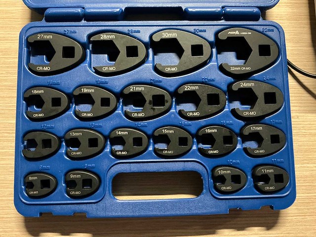 Asta - kraaienpoot steeksleutelset - afbeelding 2 van  3