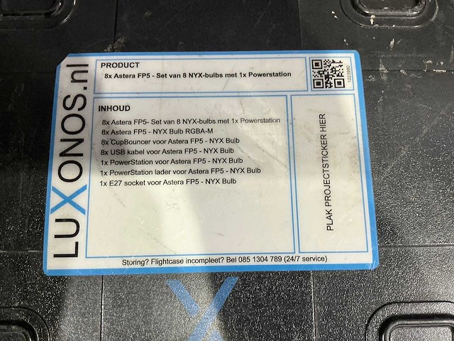 Astera fp5 ledspotset met powerstation - afbeelding 2 van  3