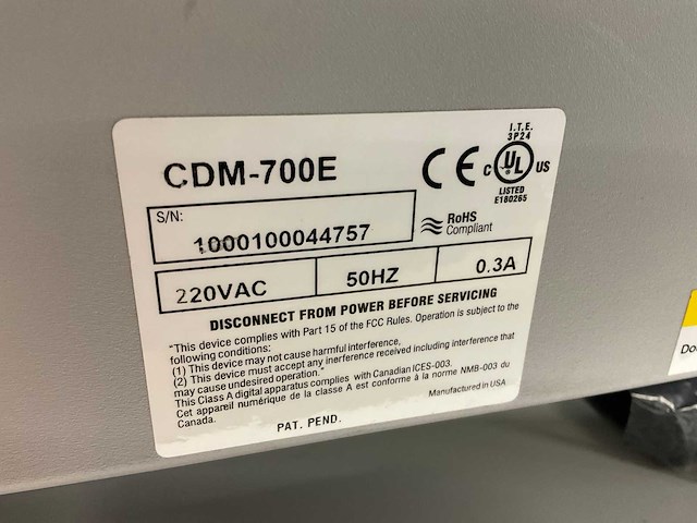 Astro astrojet m1 / memjet cdm-700e enveloppenprintmachine - afbeelding 9 van  10