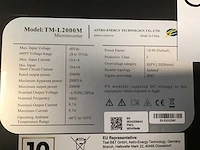 Astro energy t/m-l2000m micro omvormer - afbeelding 2 van  2