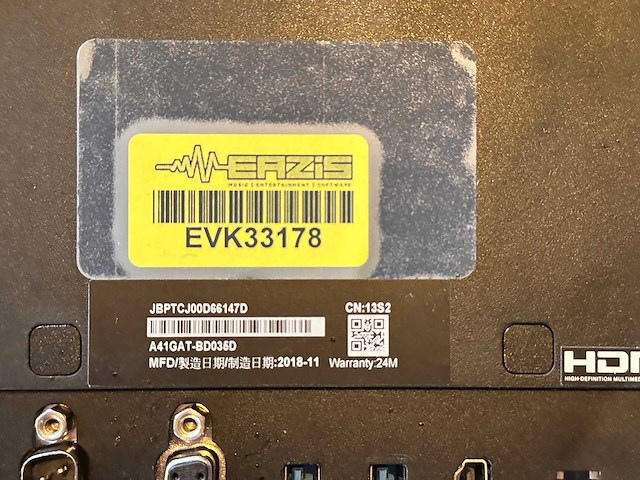 Asus - a41gat - all-in-one computer - afbeelding 3 van  4