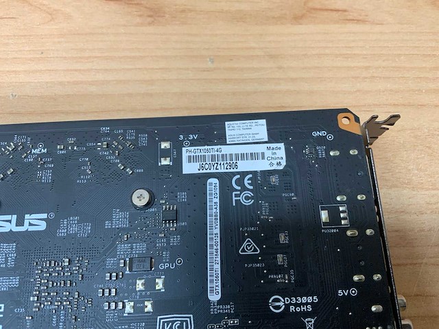 Asus - ph-gtx1050ti-4g - videokaart - afbeelding 2 van  2