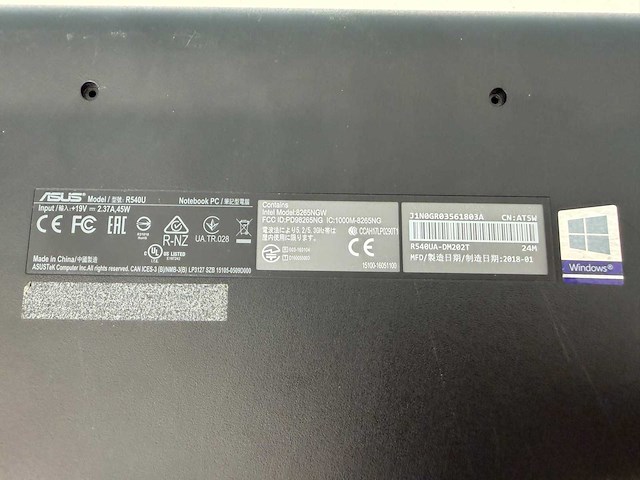 Asus - vivobook r540u - laptop - afbeelding 6 van  6