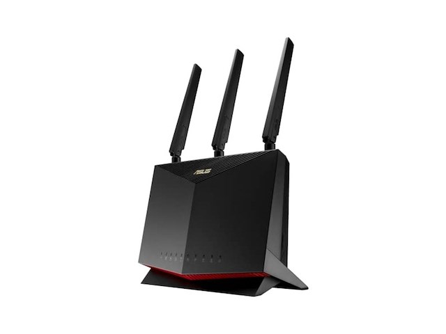 Asus 4gac86u draadloze router dualband zwart - afbeelding 1 van  3