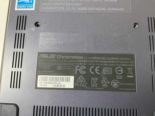 Asus (7265 ngw), core i7 8th gen, 16 gb ram, 64 gb ssd chromeboxes (10x) - afbeelding 8 van  19