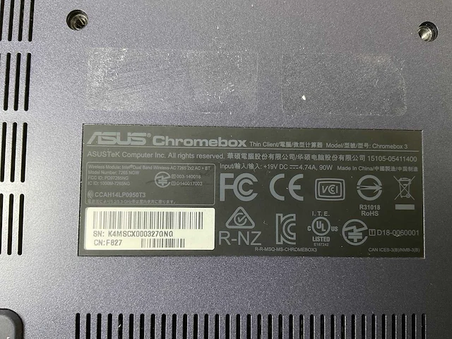 Asus (7265 ngw), core i7 8th gen, 16 gb ram, 64 gb ssd chromeboxes (10x) - afbeelding 4 van  20