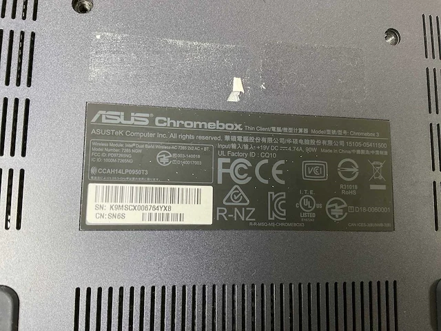 Asus (7265 ngw), core i7 8th gen, 16 gb ram, 64 gb ssd chromeboxes (5x) - afbeelding 6 van  15