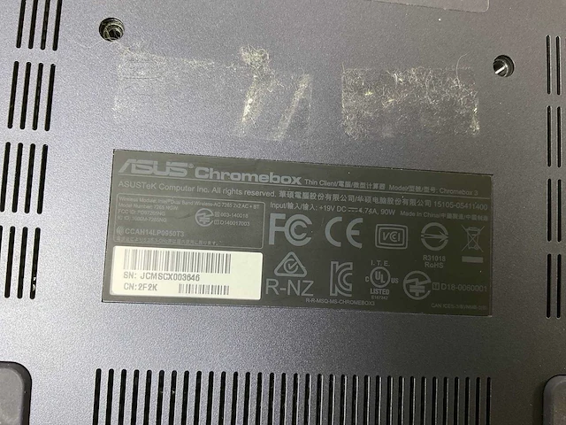Asus (7265 ngw), core i7 8th gen, 16 gb ram, 64 gb ssd chromeboxes (5x) - afbeelding 7 van  15