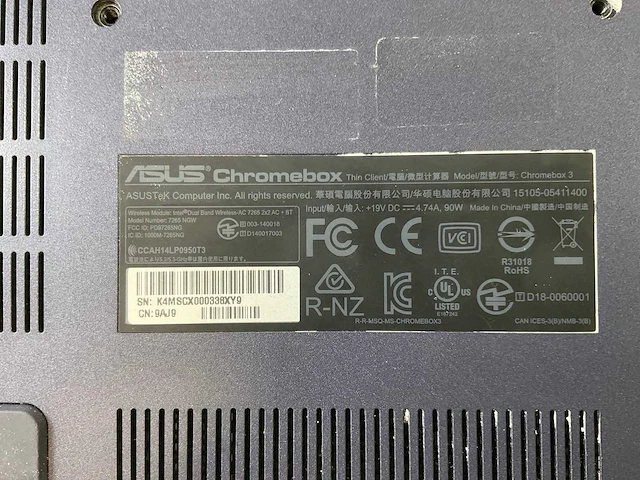 Asus (7265 ngw), core i7 8th gen, 16 gb ram, 64 gb ssd chromeboxes (5x) - afbeelding 6 van  15