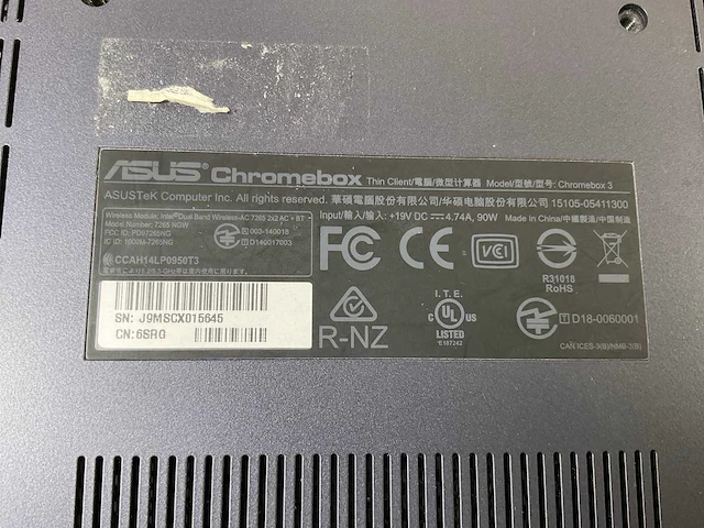 Asus (7265 ngw), core i7 8th gen, 16 gb ram, 64 gb ssd chromeboxes (5x) - afbeelding 5 van  15