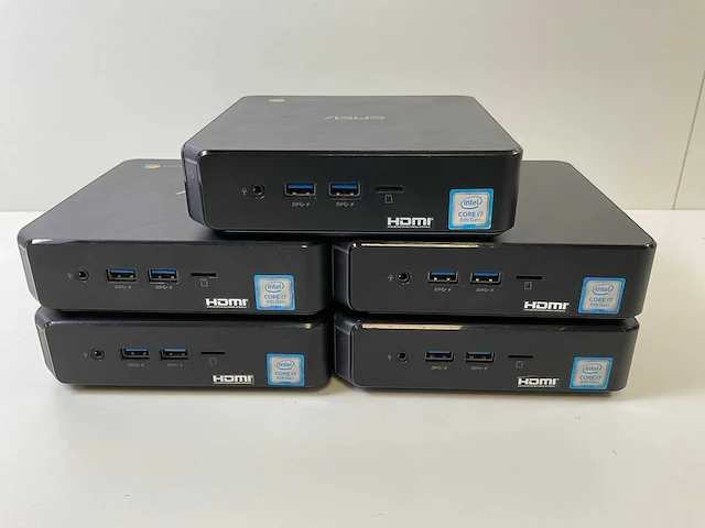 Asus (7265 ngw), core i7 8th gen, 16 gb ram, 64 gb ssd chromeboxes (5x) - afbeelding 1 van  15