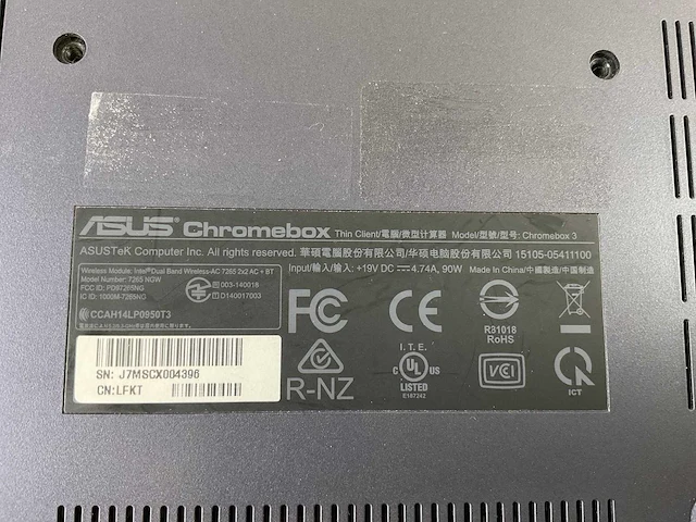 Asus (7265 ngw), core i7 8th gen, 16 gb ram, 64 gb ssd chromeboxes (5x) - afbeelding 6 van  15