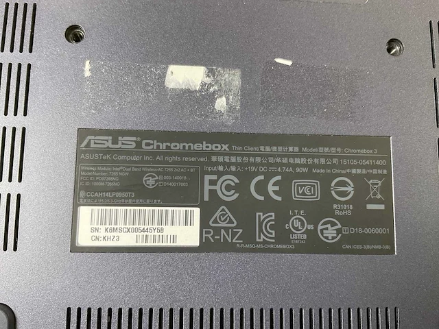 Asus (7265 ngw), core i7 8th gen, 16 gb ram, 64 gb ssd chromeboxes (5x) - afbeelding 7 van  15