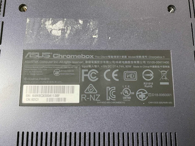 Asus (7265 ngw), core i7 8th gen, 16 gb ram, 64 gb ssd chromeboxes (5x) - afbeelding 5 van  13