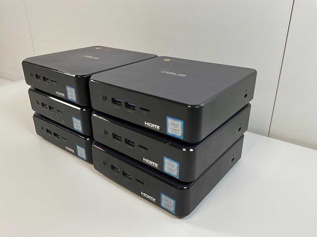 Asus 7265 ngw, core i7 8th gen, 16 gb ram, 64 gb ssd chromeboxes (6x) - afbeelding 8 van  13