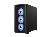 Asus a23 plus tg argb black micro atx pc-behuizing zwart - afbeelding 2 van  5