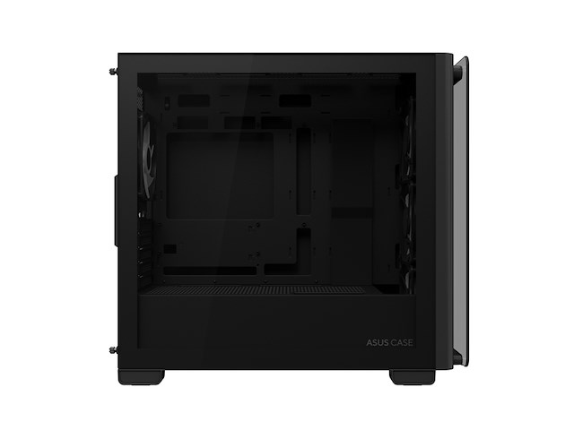 Asus a23 plus tg argb black micro atx pc-behuizing zwart - afbeelding 5 van  5
