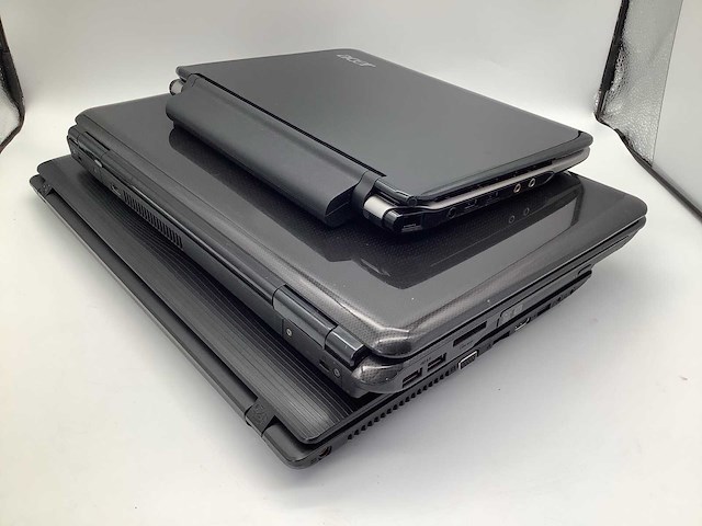 Asus, acer, packard bell aspire one, k51ac, pew91 laptop (3x) - afbeelding 2 van  6