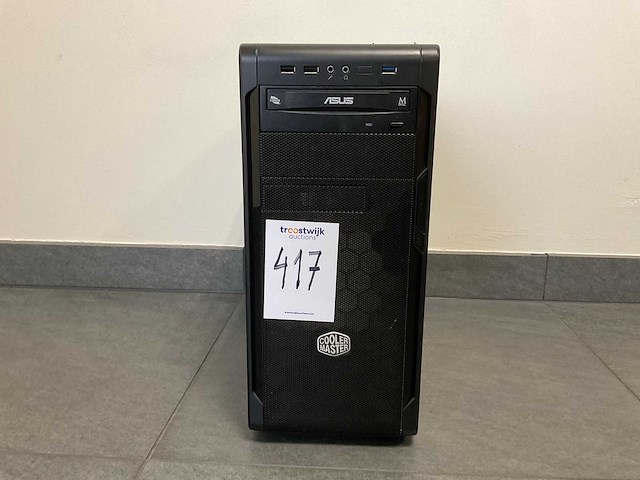 Asus coolermaster desktop - afbeelding 1 van  3
