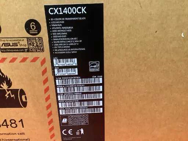Asus cx1400ck chromebook - afbeelding 5 van  5