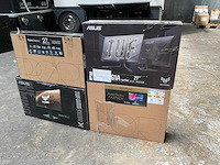 Asus monitor (4x) - afbeelding 1 van  27