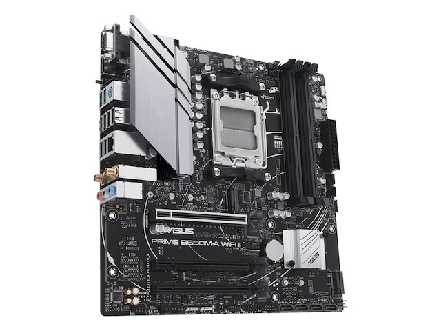 Asus prime b650ma wifi ii moederbord socket am5 microatx amd b650 chipset - afbeelding 3 van  4