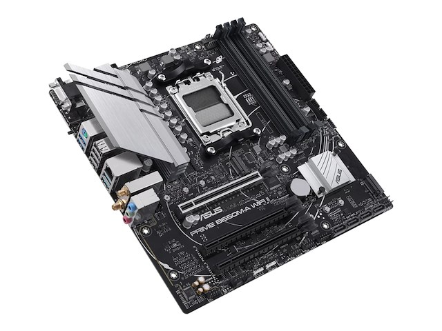 Asus prime b650ma wifi ii moederbord socket am5 microatx amd b650 chipset - afbeelding 4 van  4