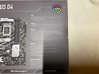 Asus prime b760-plus d4 moederbord - afbeelding 4 van  4