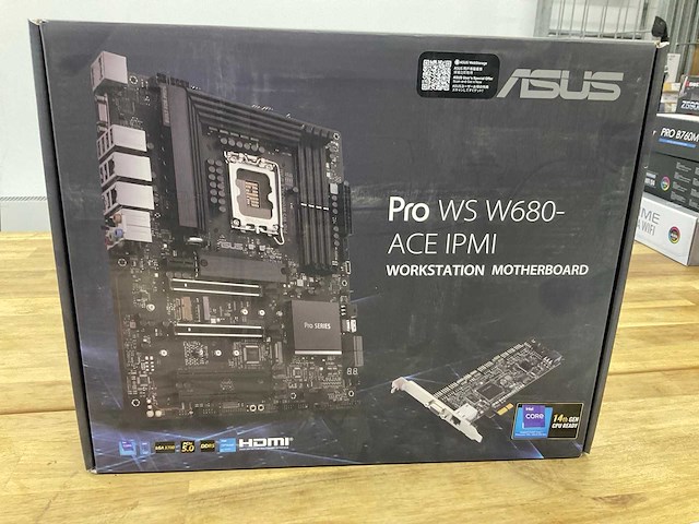 Asus pro ws w680-ace ipmi moederbord - afbeelding 1 van  5