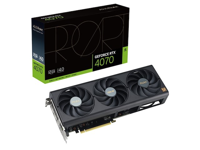 Asus proart geforce rtxtm 4070 oc edition 12 gb gddr6x grafische kaart - afbeelding 3 van  5