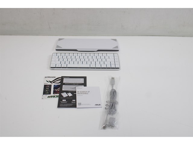 Asus rog falchion rx low profile white toetsenbord voor gaming qwerty wit - afbeelding 5 van  5