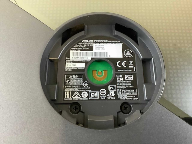 Asus rog pg27aqdm monitor - afbeelding 6 van  8