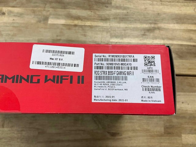 Asus rog strix b550-f gaming wifi ii motherboard - afbeelding 2 van  2