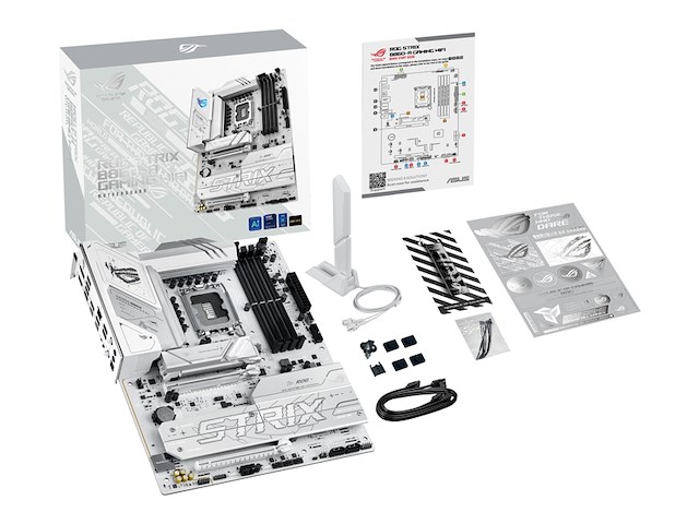 Asus rog strix b860-a gaming wifi moederbord atx intel b860 lga 1851 - afbeelding 2 van  3