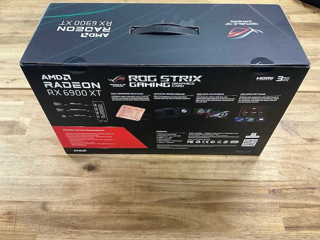 Asus rog strix gaming amd radeon rx 6900 xt - afbeelding 4 van  4