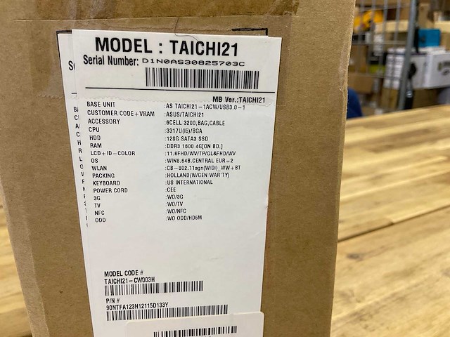 Asus taichi21 laptop - afbeelding 7 van  7