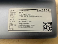 Asus tp412fa (i7) laptop (2x) - afbeelding 7 van  9