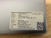 Asus tp412fa (i7) laptop (2x) - afbeelding 7 van  8