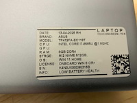 Asus tp412fa (i7) laptop (2x) - afbeelding 7 van  8