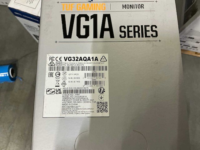 Asus tuf gaming monitor vg1a 31.5’’ - afbeelding 2 van  2