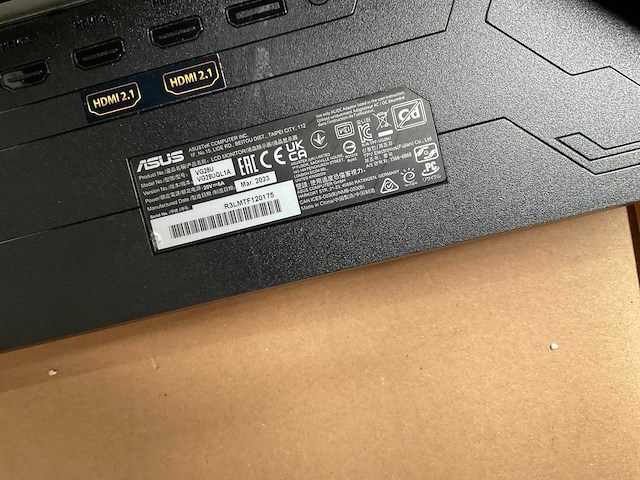 Asus tuf gaming vg28u monitor (2x) - afbeelding 6 van  15